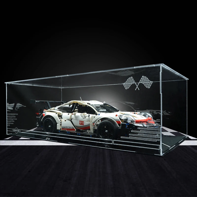 Чехол-витрина для lego technic prosche rsr 42096 20097 серии конструкторных блоков Модель 3368 20001