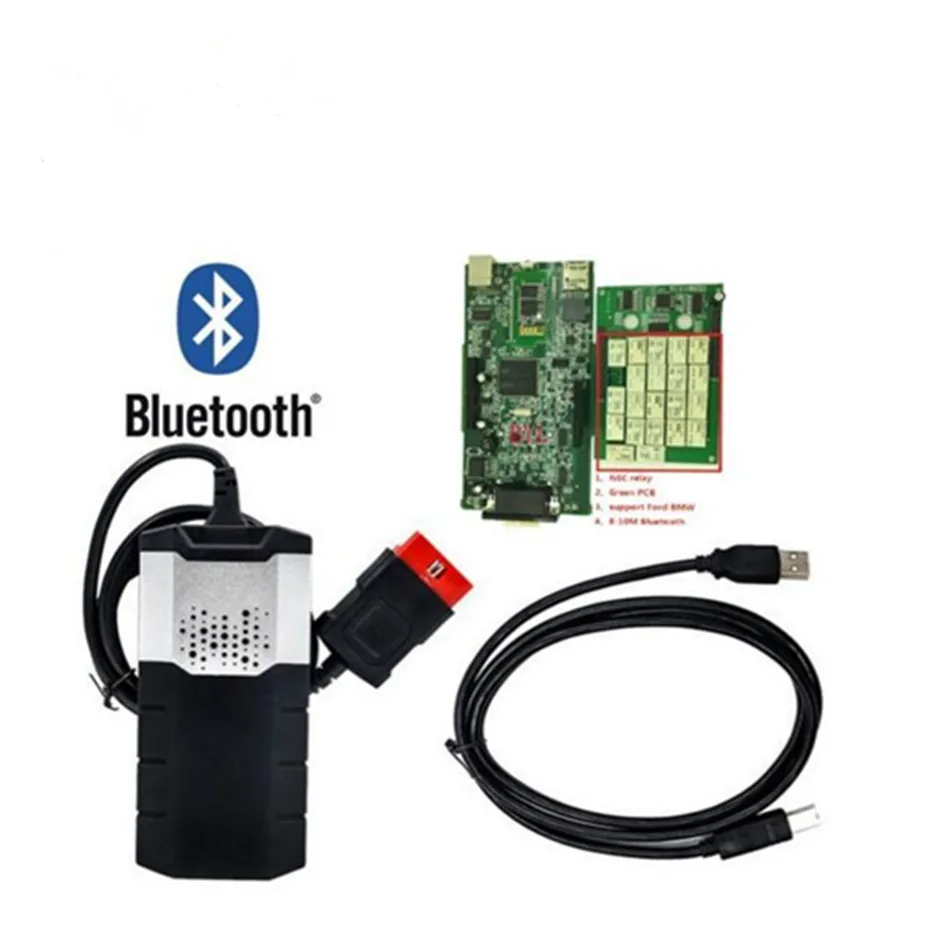 2018 новейший VD DS150E CDP новый Vci PCB V9.0 диагностический инструмент для Delphi TCS Pro Plus Autocoms
