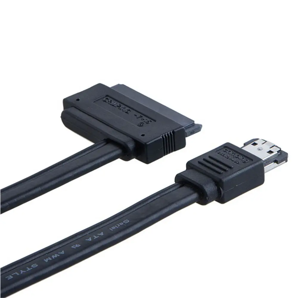 Esтап DUAL POWER OVER ESATA(5V + 12V) к SATA 15 7P 22 контактный кабель адаптера данных 2 5 &quot3 5&quot