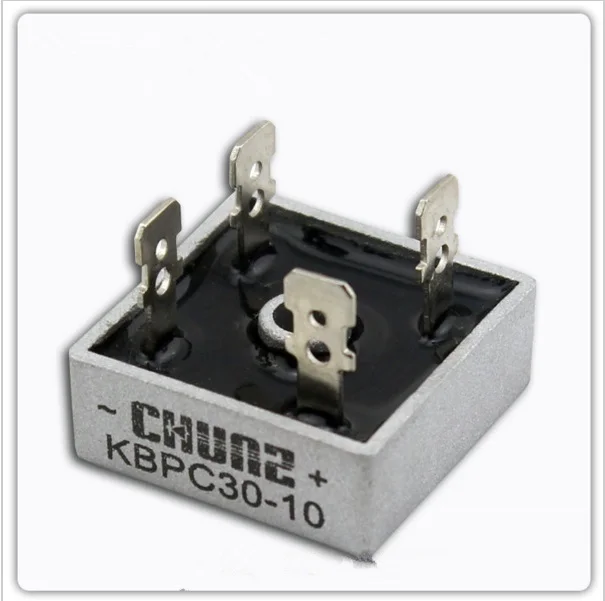 10 шт./лот KBPC3010 30A 1000V металлический корпус мост выпрямитель абсолютно новый |
