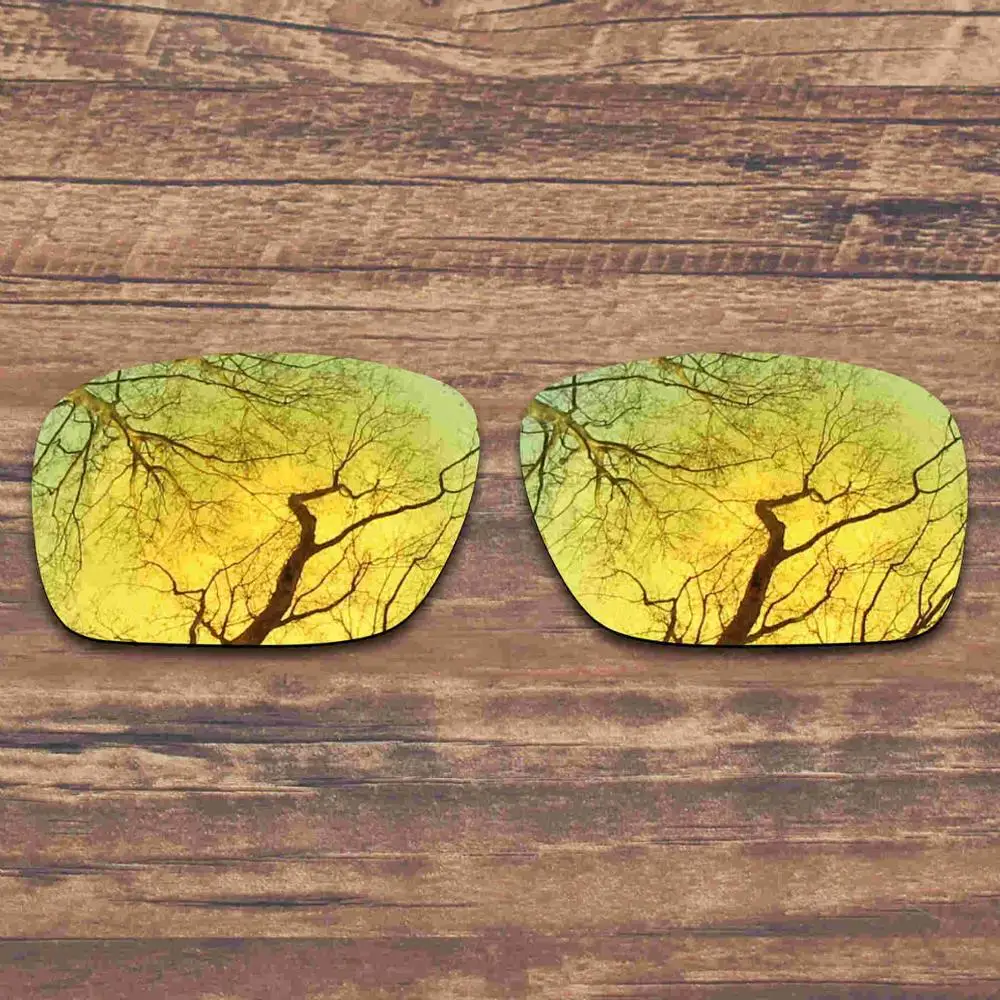 Gold Mirrored ToughAsNails поляризованные Сменные линзы для солнцезащитных очков Окли Холбрук-несколько вариантов - Цвет линз: Gold Mirrored