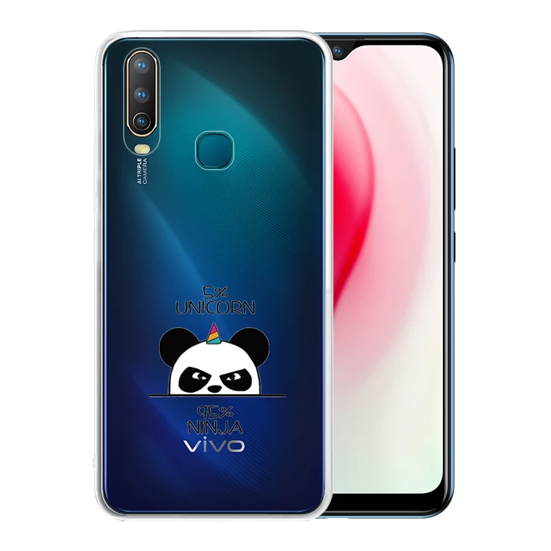 Soft Silicone Clear TPU Case for VIVO Y19 U3 U3X U10 Y17 Y3 Y93 Y85 Y81 Y71 Y75 Y67 Y66 Durable Cover |