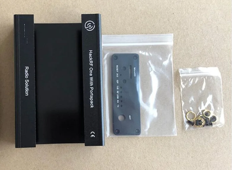 only case Хаос прошивки PortaPack с HackRF один 1 МГц-6 ГГц SDR приемник передачи AM FM SSB ADS-B SSTV Ham Радио офлайн gps симулятор - Комплект: only case
