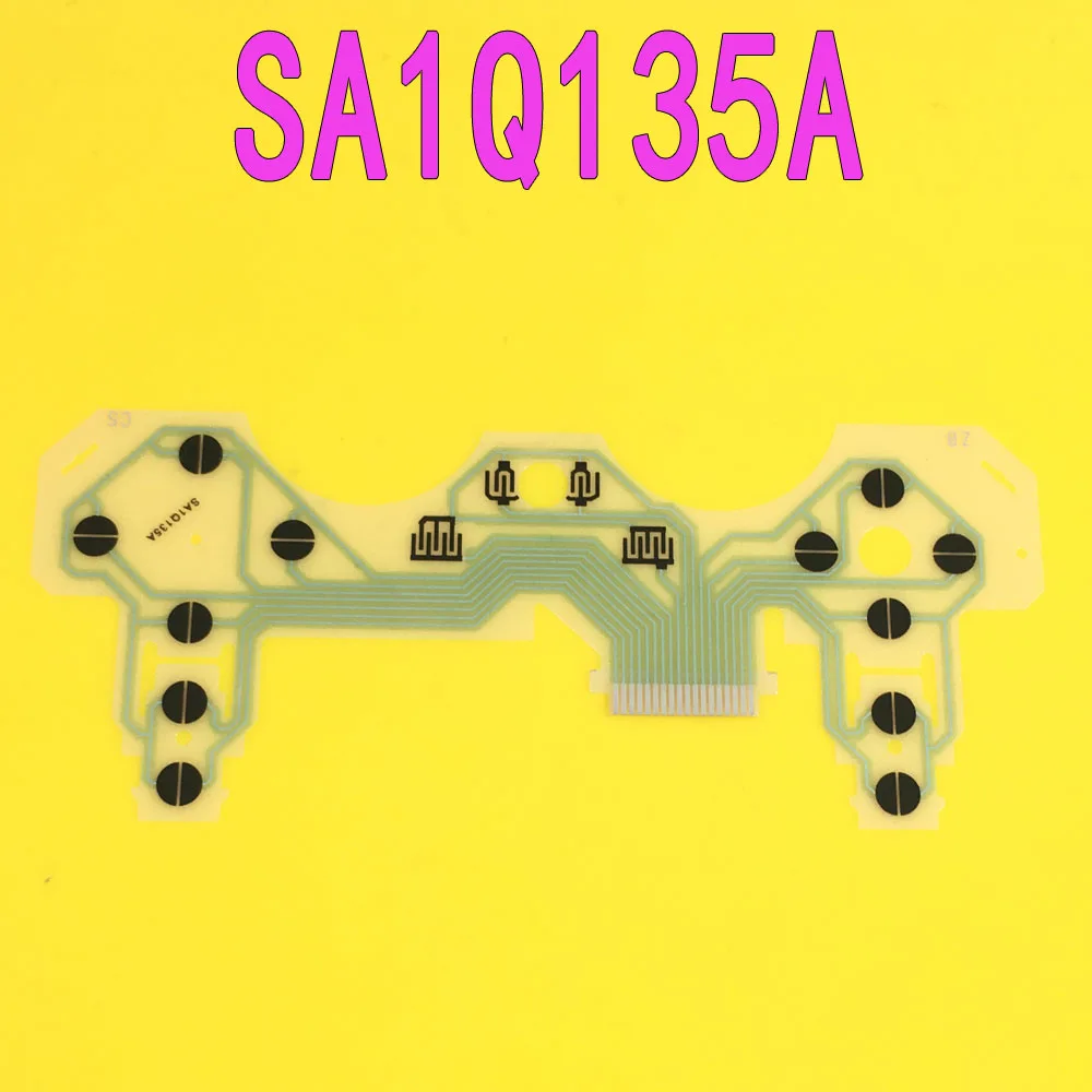 

5pcs/lot SA1Q135A SixAxis FOR PS3 Controller Repair Part PCB Circuit Ribbon FOR PS3 Conductive Film Keypad