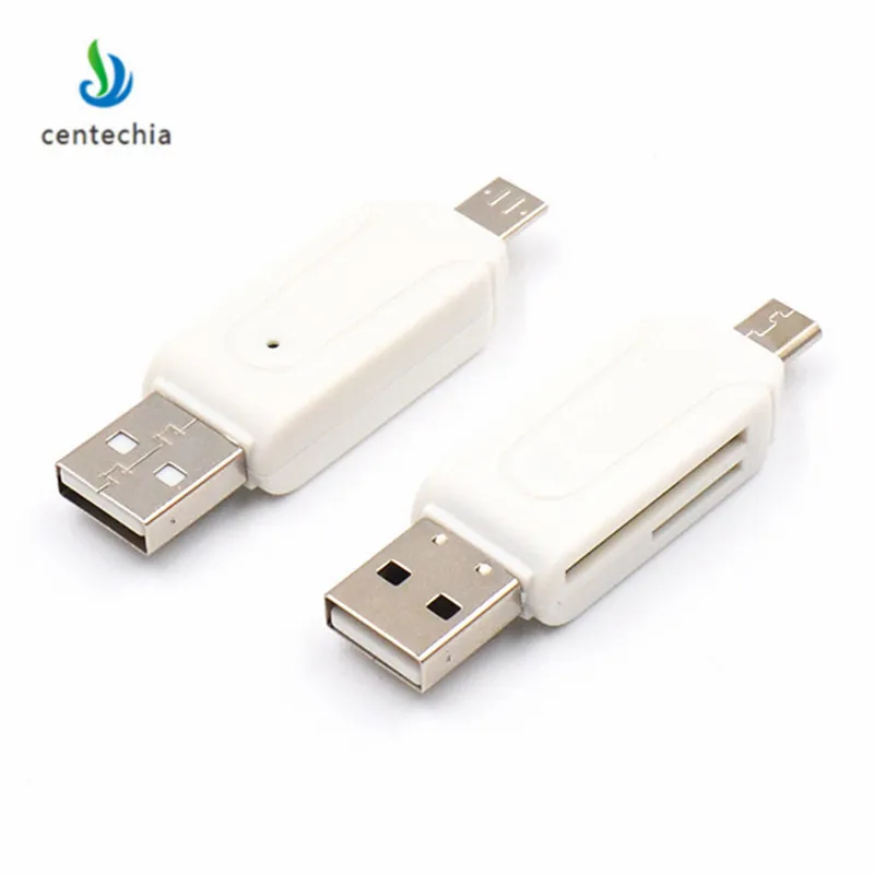 Centechia высококачественный мини USB 2 0 кардридер для Micro SD карты TF адаптер Plug and Play