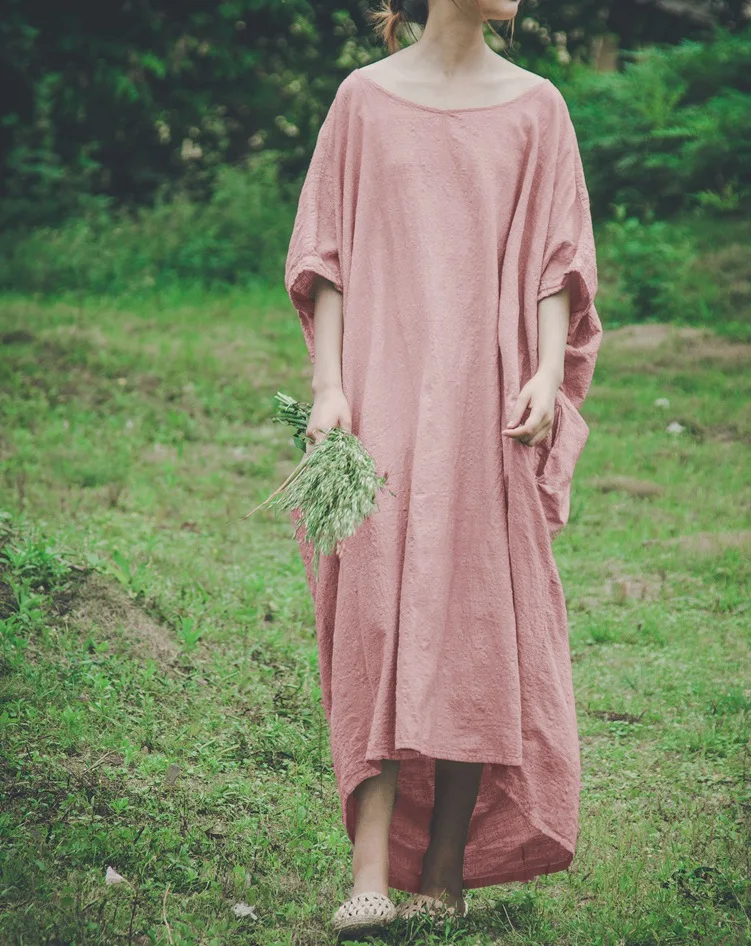 2019 новое летнее женское платье Повседневная Удобная хлопковая куртка свободные