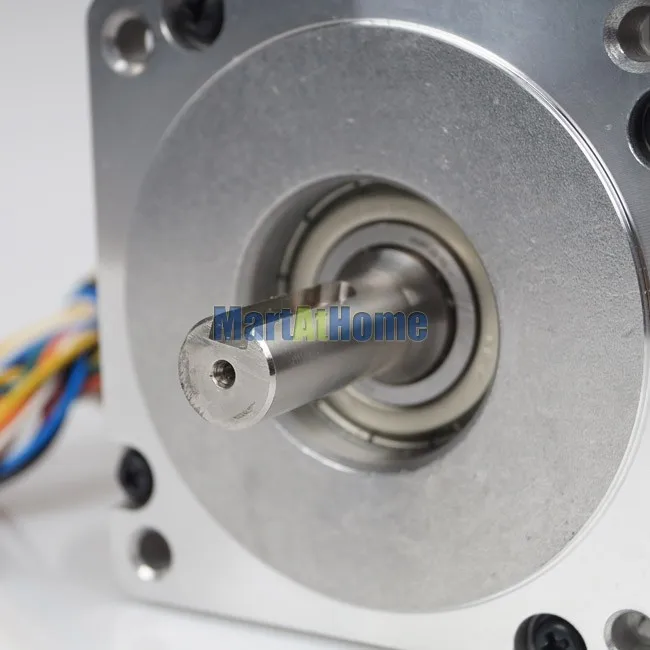 Leadshine 86HS85 2 фазный CNC NEMA 34 гибридный шаговый двигатель 1203 6 Oz in для фрезерного