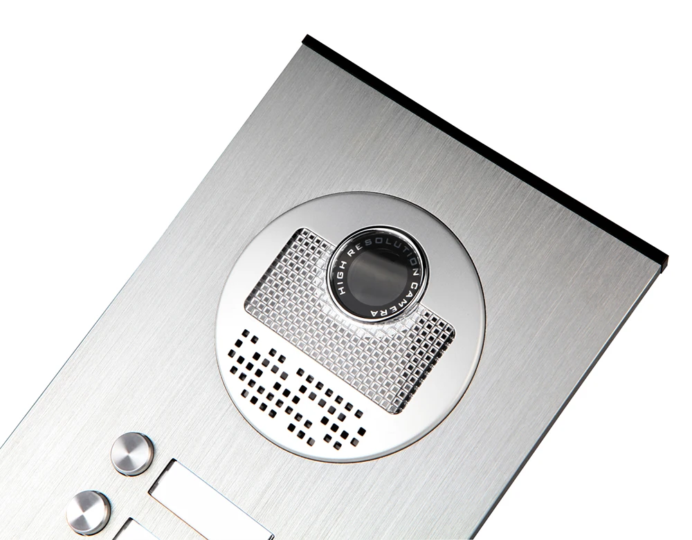 4.3 inch Color Wired Video Intercom Door Bell RFID Camera with 3 monitors IR doorphone Support EM Lock for multi Home/Apartments