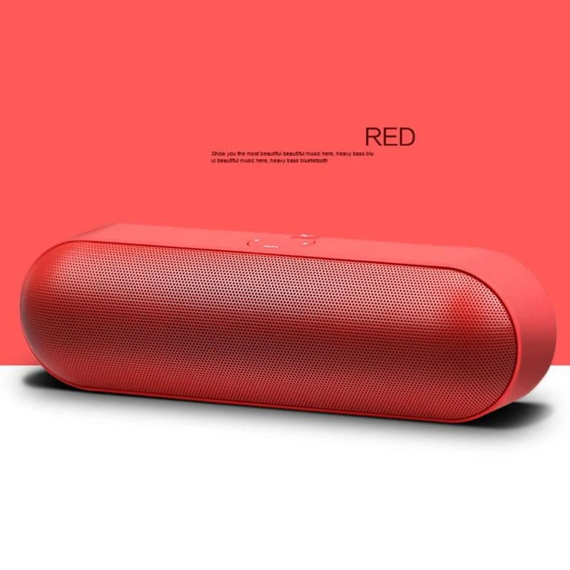 Casaland Портативный беспроводной Bluetooth динамик Мини Pill type динамик s стерео громкий динамик Поддержка FM TF карта AUX