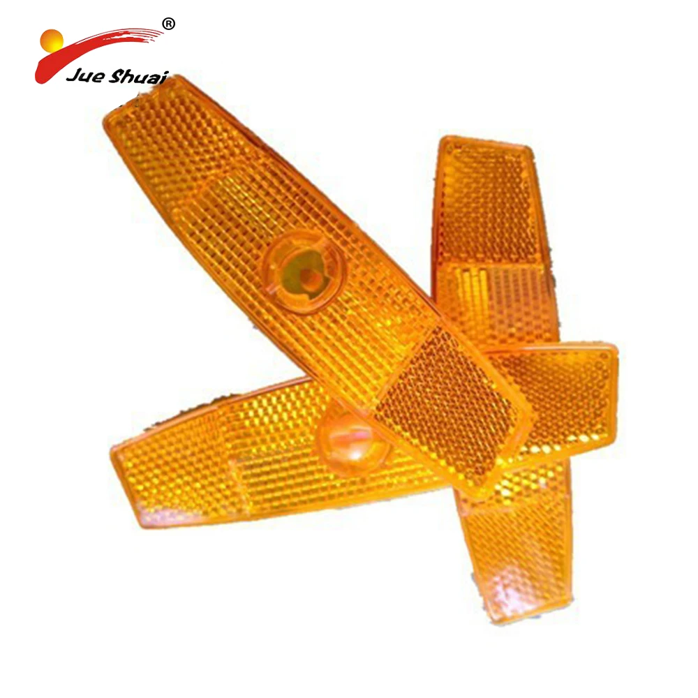 Оранжевые велосипедные фары 1 шт. велосипедный отражатель светильник