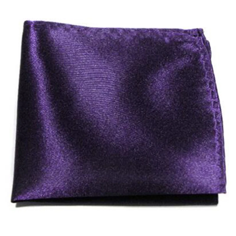 Моды мужской сплошной Цвет атласный платок костюм Полотенца нежный Для мужчин