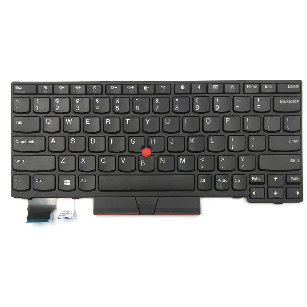 Новая клавиатура для ноутбука Lenovo Thinkpad X280 Type 20KF 20KE Series US Black без подсветки 01YP080 |