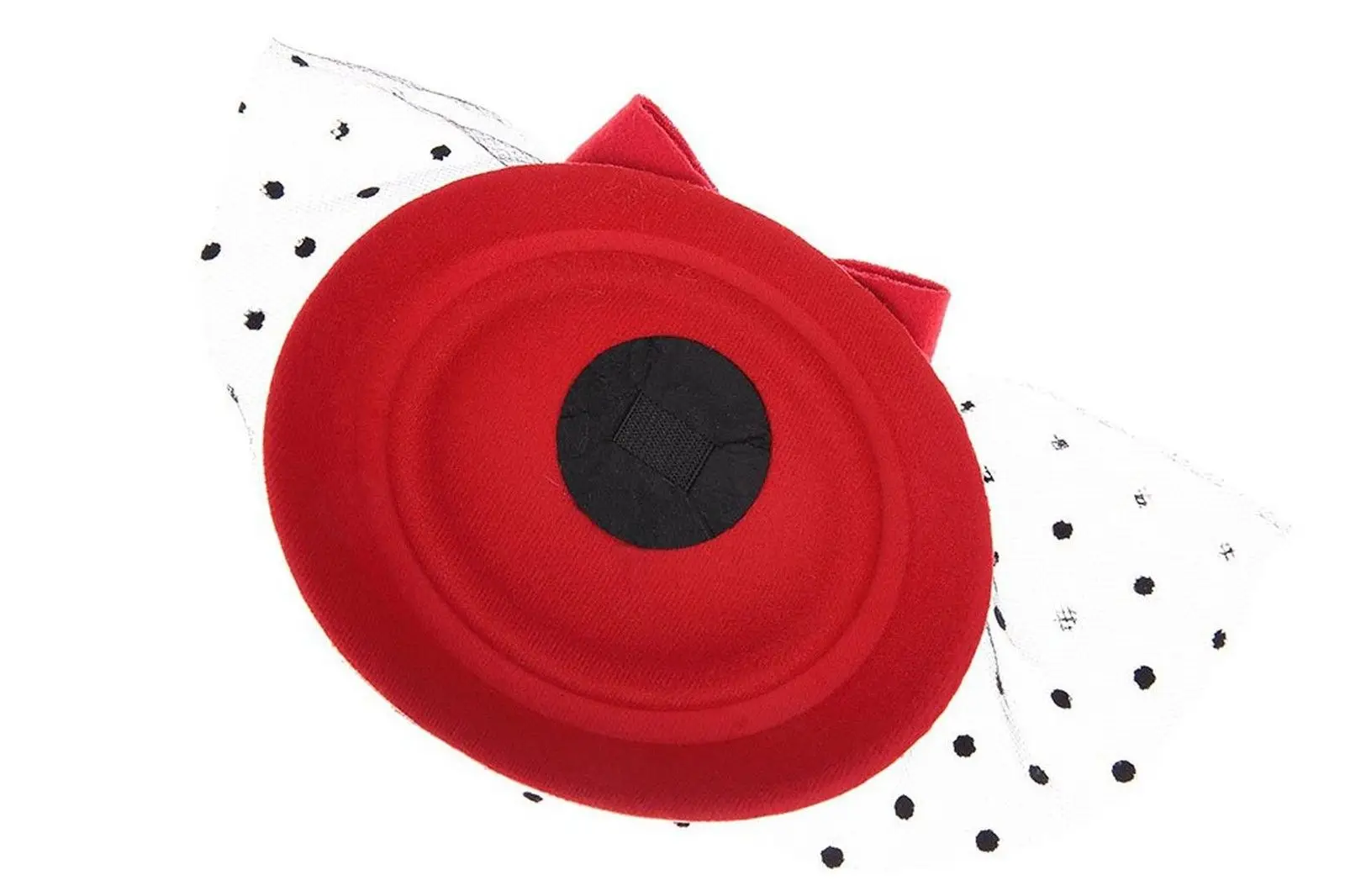 Модные женские Pillbox Hat мини лучших чародей бантом зажим для волос шпилька