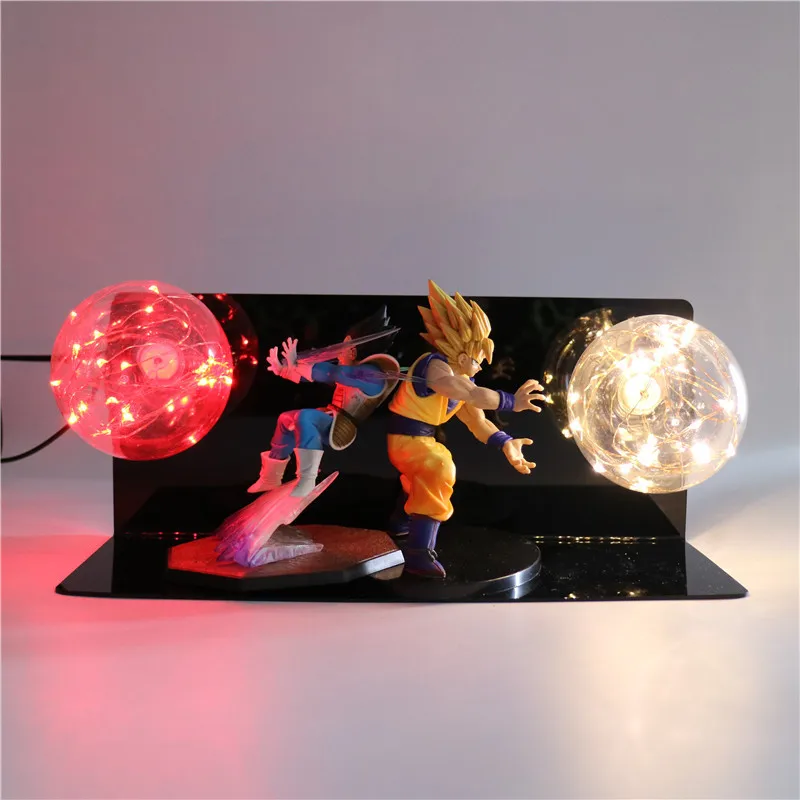 Dragon Ball Z Фигурки Гоку отец Веджета супер сайян борется вместе Kamehameha аниме