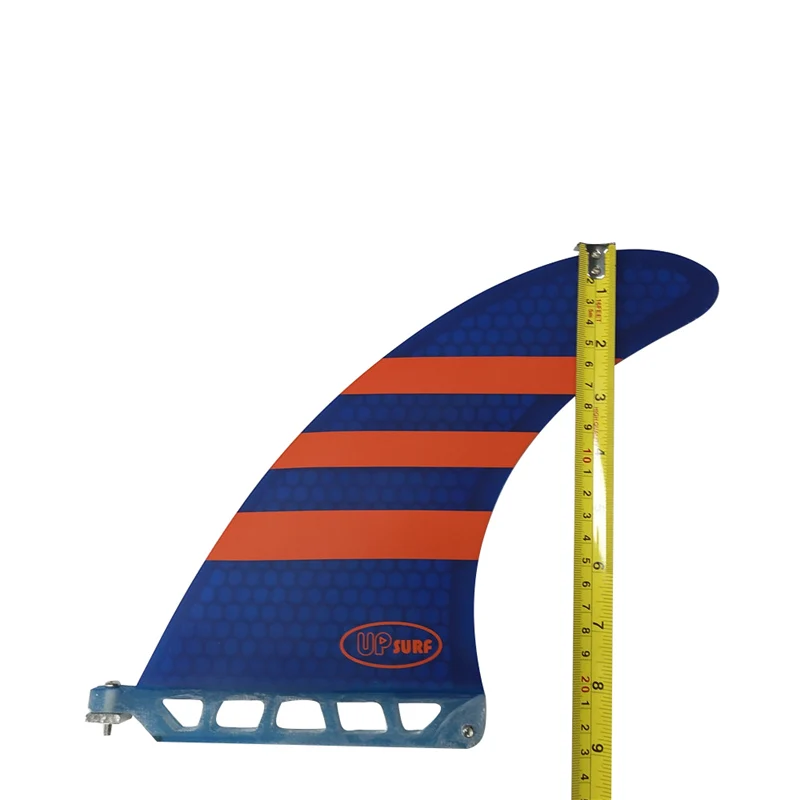 Длинный плавник для серфинга 8 дюймов Barbatana Surf из стекловолокна в серфинге один