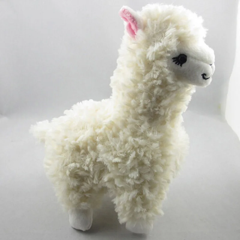 2 шт./лот Kawaii альпака плюшевые игрушки Alpacasso настоящая жизнь животные мягкие