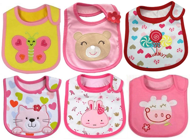 Слюнявчик Детский водонепроницаемый 3 слоя 1 шт. | Детская одежда и обувь