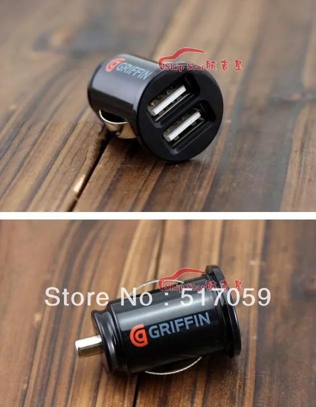 2-Port Dual USB Car Charger for iPhone 4s iPod ipad galaxy all phone 5V-2.1A | Мобильные телефоны и аксессуары
