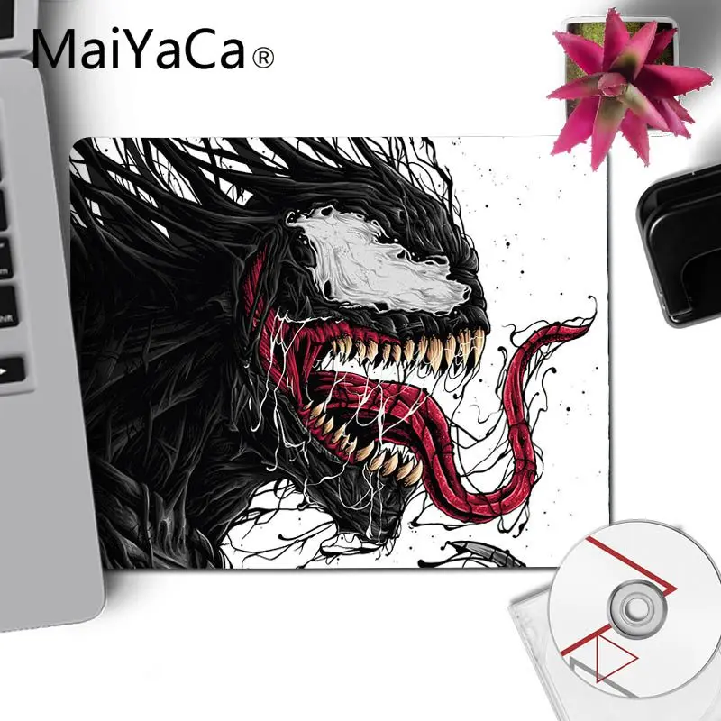 Maiyaca Marvel Venom комфортный маленький коврик для мыши игровой резиновый коврик для мыши ПК компьютерный игровой коврик для мышки с аниме коврики для мыши