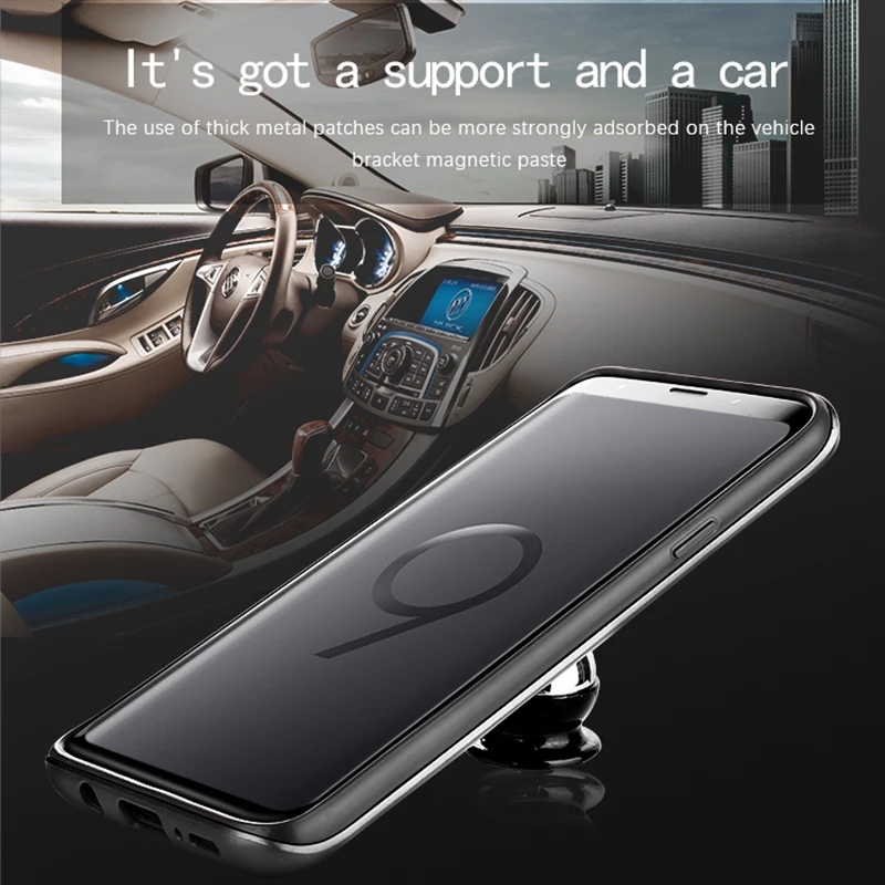 Shockproof Case For Samsung Galaxy S9 Plus Magnet Car Holder Phone S8 S7 Edge Cases 360 Full Cover | Мобильные телефоны и