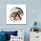 Картина на холсте с изображением животных, австралийская коала, Настенная картина для детской спальни, украшение для дома, подарок
