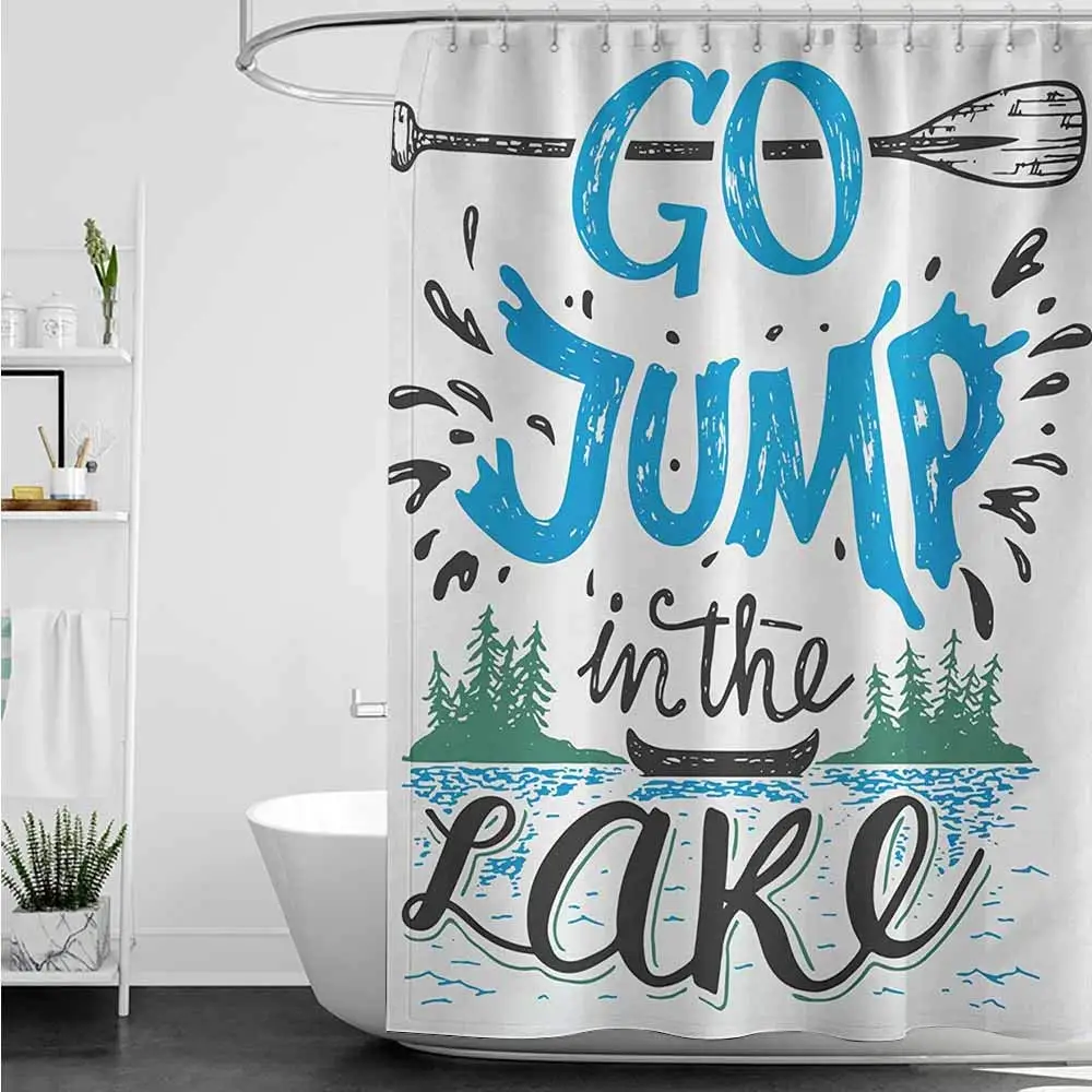 Винтажная типография хижины вдохновляющая цитата озер знак каноэ рыбалка