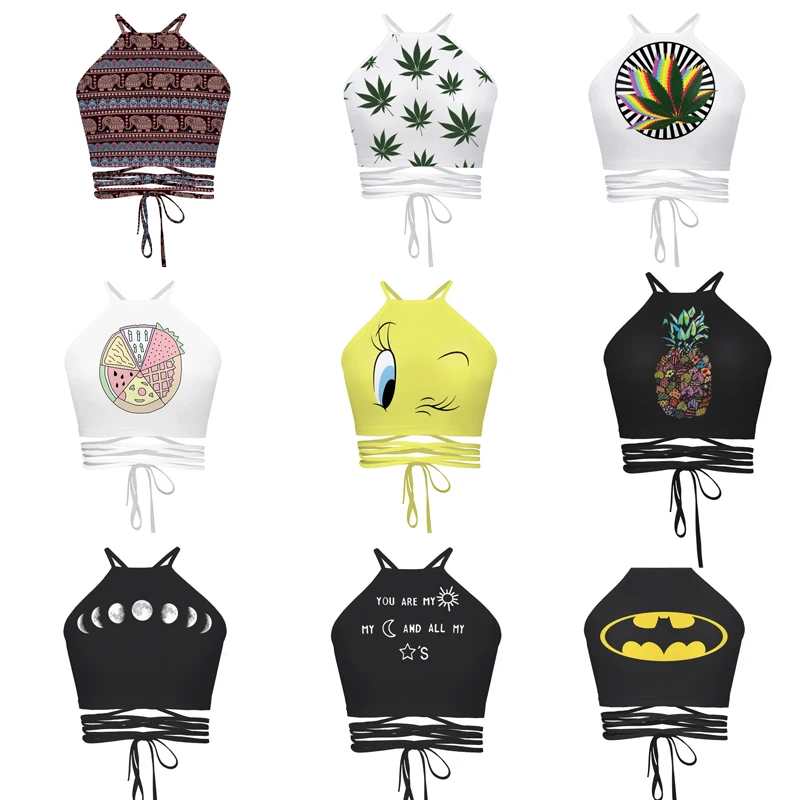 Женский укороченный топ с открытыми плечами черный в стиле панк открытой спиной