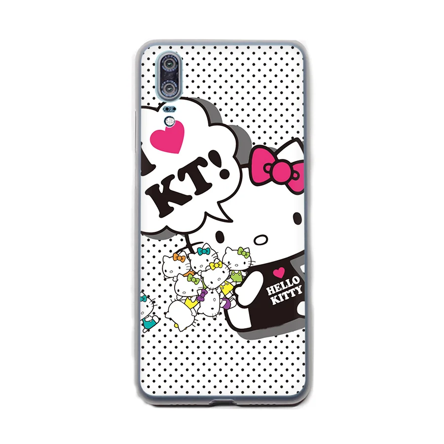 H4 Модный чехол для телефона hello kitty для huawei P30 P8 P9 P10 P20 Pro P Smart Lite Mini Plus - Цвет: H4