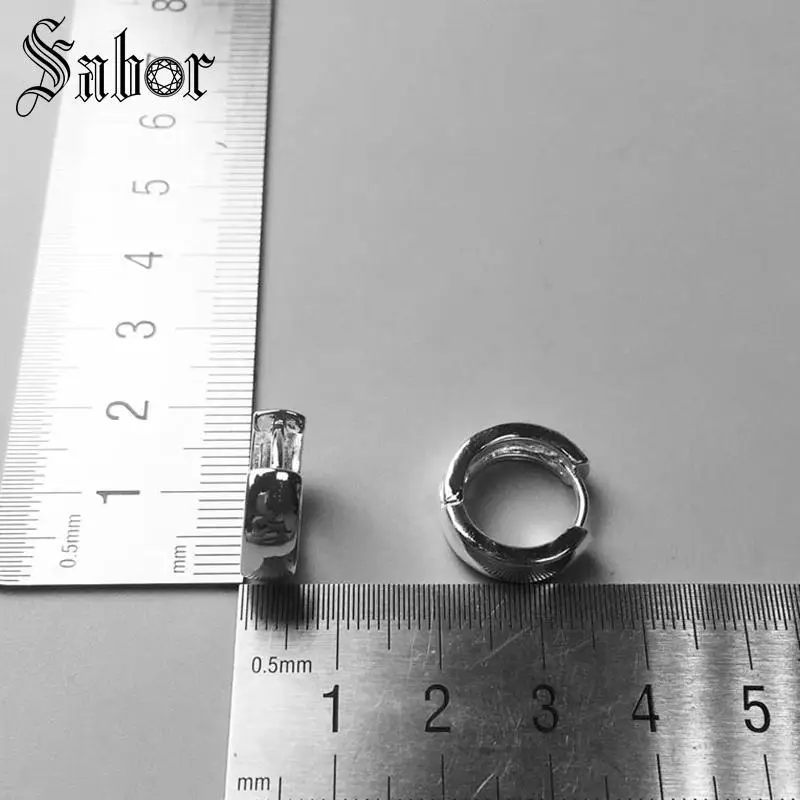 Hinged Hoops Earrings Creole party Gift For Women High Quality Earring Jewelry Zirconia Fashion thomas | Украшения и аксессуары