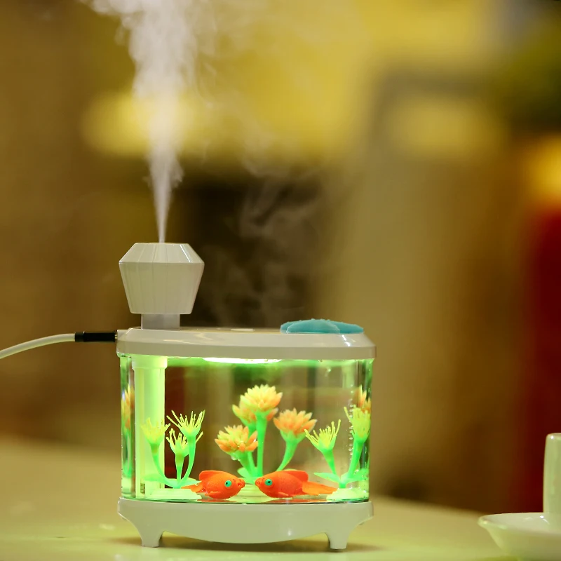 Увлажнитель Ароматизатор воздуха с USB и светодиодный светильник кой 460 мл|mist maker|usb
