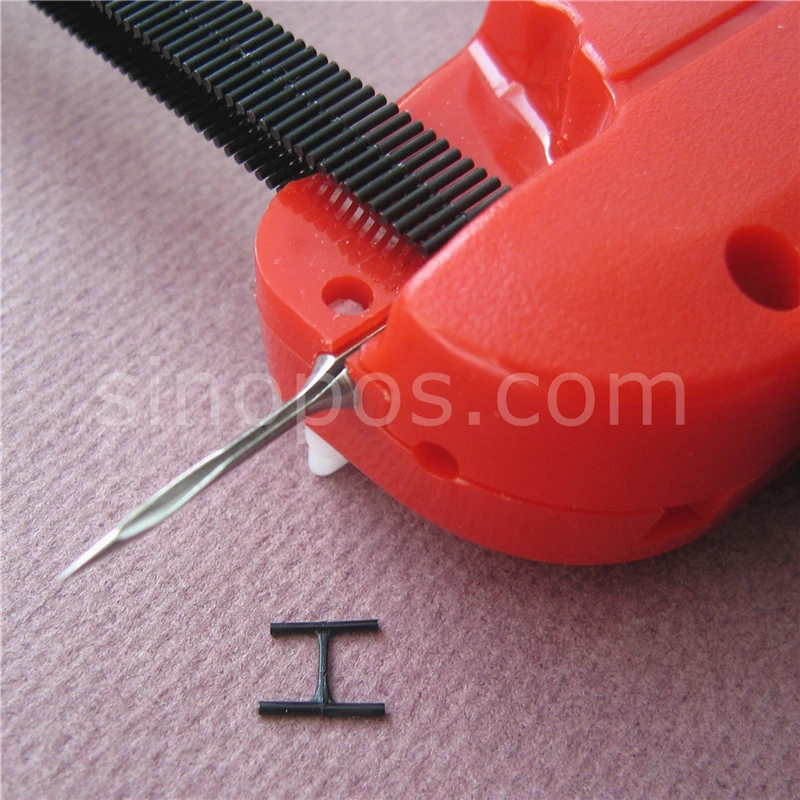 Черная Т-образная булавка для бирки нейлоновая одежды пистолет застежки пули с