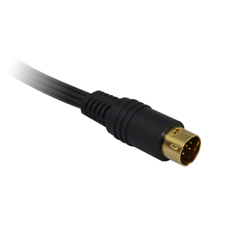 Новый позолоченный аудио видео кабель AV для SEGA Saturn A/V RCA шнур SS|cable for|cable segacable av |