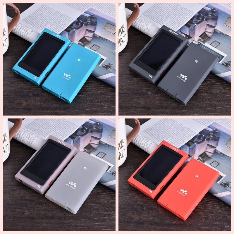 Zeifly Soft TPU Case For Sony Walkman NW A45 A47 A35 A36 A37 Screen Protector Cover for A35HN A36HN A37HN Silicone |