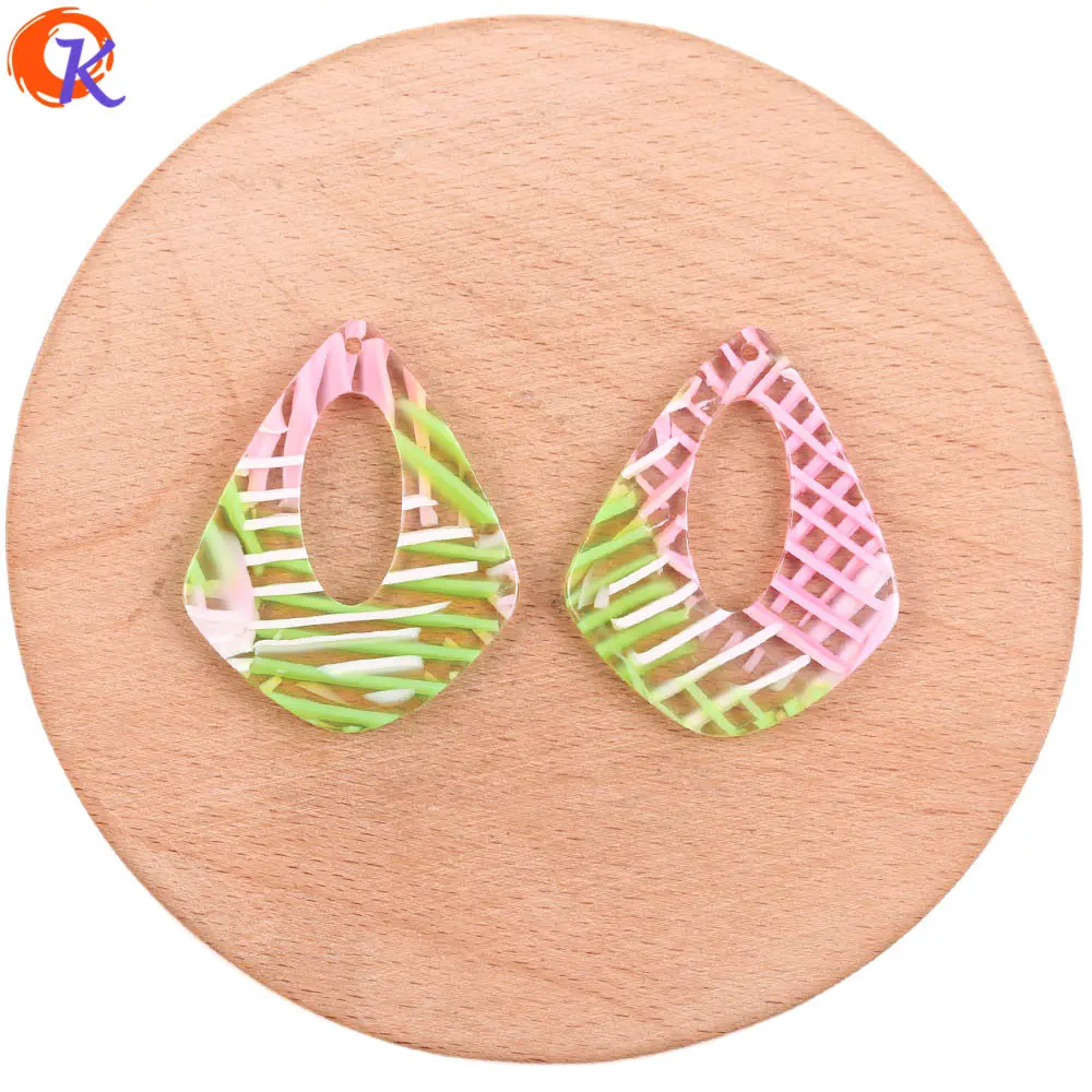 

Cordial Design 31*38mm 50Pcs Jewelry Accessories/Earring Parts/Acetic Acid/Drop Shape/DIY Making/Hand Made/Earring Findings