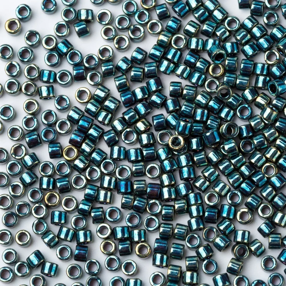 DB1006 Taidian DB40 Медь покрытием Miyuki металлик Seedbeads для рождественское платье аксессуары 1/3 г/лот 1,6x1,3 мм - Цвет: DB1006