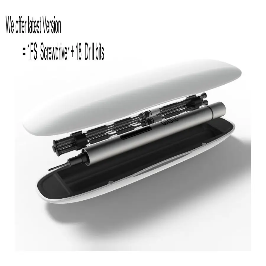Wowstick 1FS Мини Электрическая отвертка корпус из сплава светодиодный светильник Беспроводная батарея с 18 бит или WOWstick 1F+ th 56 бит
