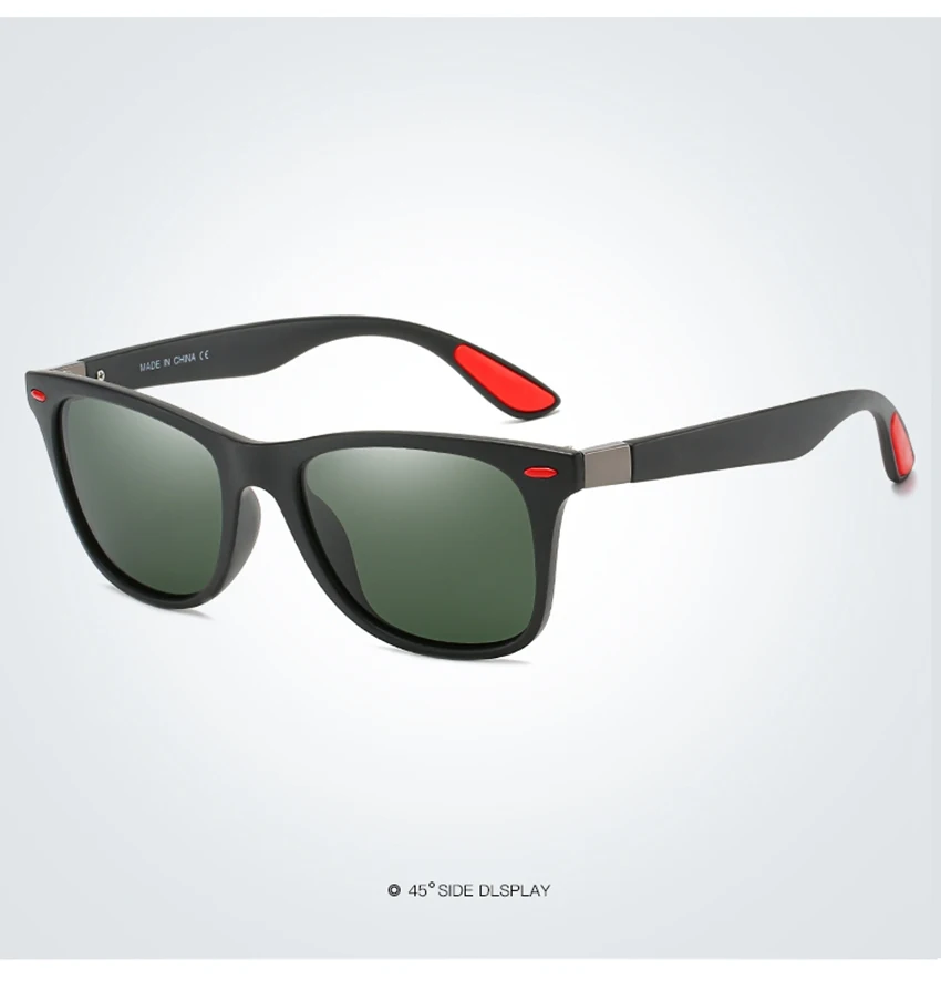 Brand Polarized Sunglasses Men Classic Sport Sun Glasses Women Outdoor Driving Glasses Colorful Lenses Eyewear