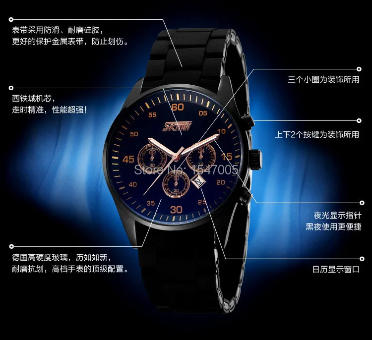 30m waterproof quartz watch fashion Japan movement men wristwatch zinc alloy back light women luxury silicone stainless steel | Наручные