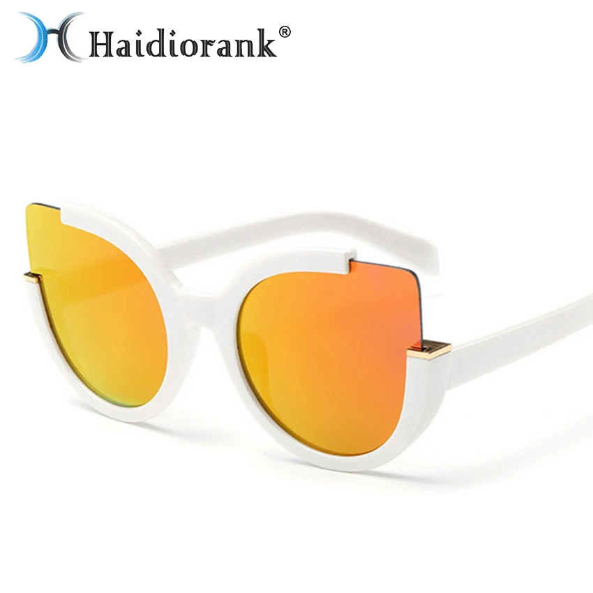 Кошачий глаз солнцезащитные очки женщин Брендовая Дизайнерская обувь 2017