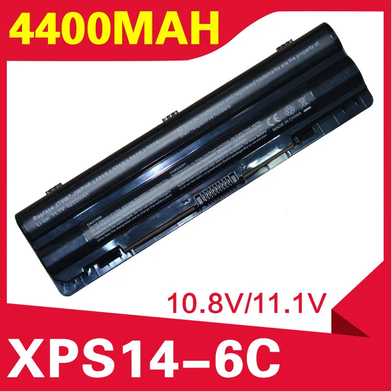 ApexWay Аккумулятор для ноутбука Dell XPS 14 15 17 L401x L501x L502x L701x L702x 312 1123 1127 J70W7 JWPHF R795X WHXY3|battery