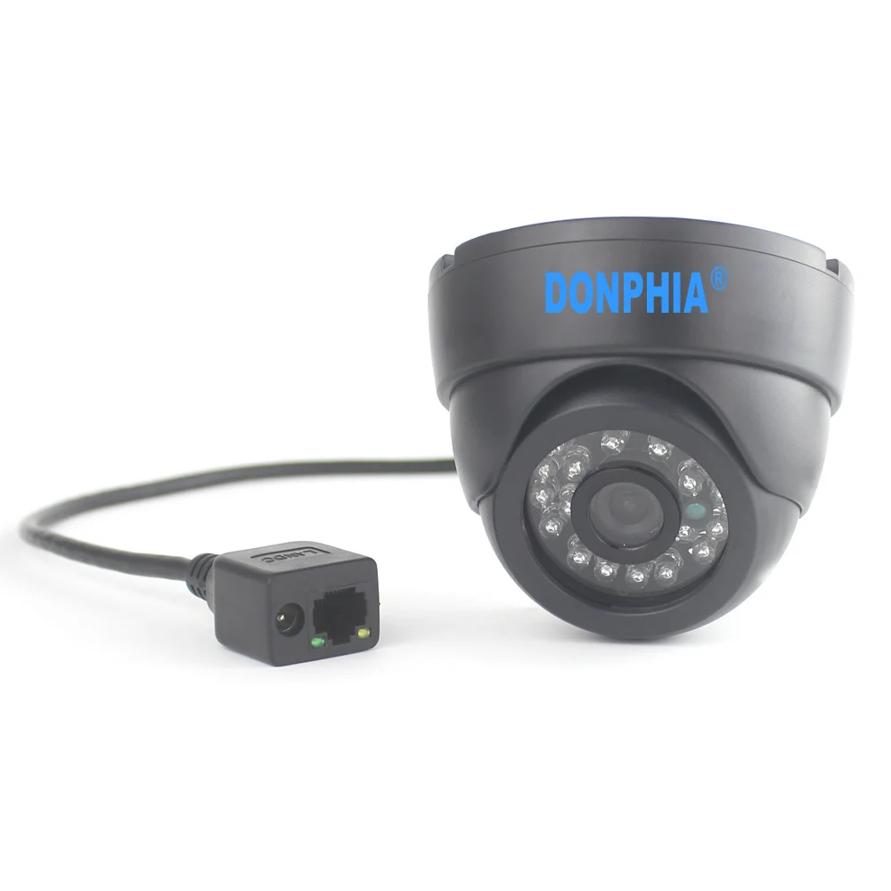 IP камера 1080P HD 2 МП OV2710 с КМОП датчиком 24 светодиода ИК Ночное Видение комнатная