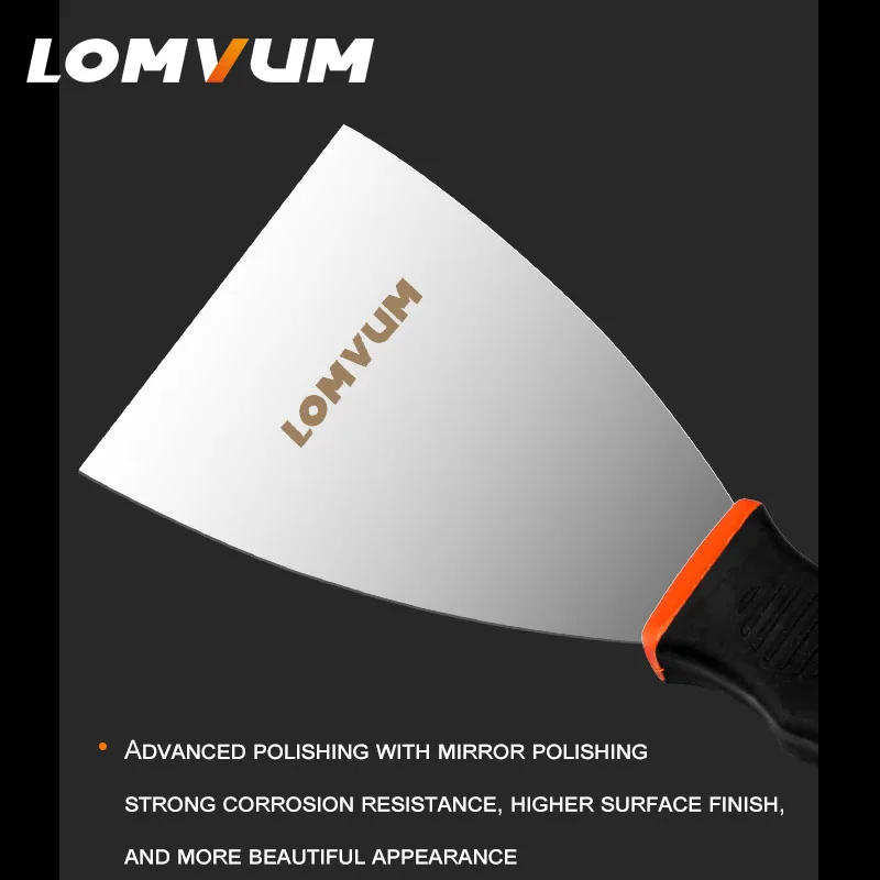 LOMVUM нержавеющая сталь сильная прочность не ржавеет шпатлевка нож утолщение blad