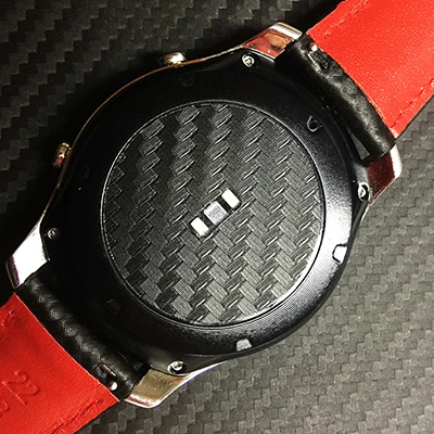 Gear S3 Black 2 шт Защитная пленка для задней панели из углеродного волокна для samsung gear S3 Classic Frontier Watch с ремешком для часов - Цвет: Gear S3 Black
