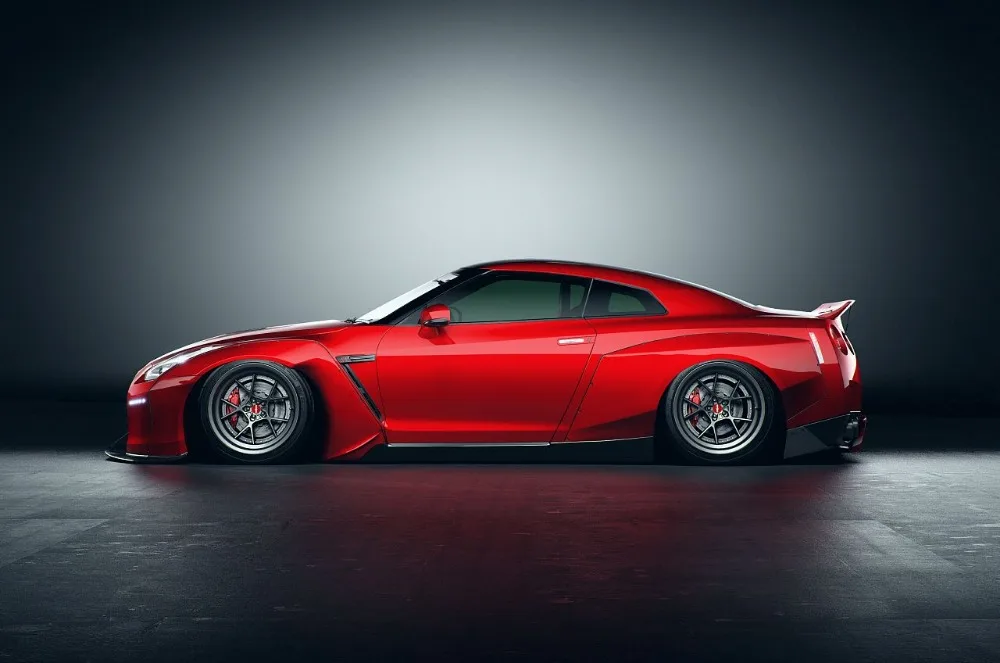 FRP1989 1994 180SX RPS13 Rocket Bunny V2 переднее крыло (пара) из стекловолокна|Грязезащита| |