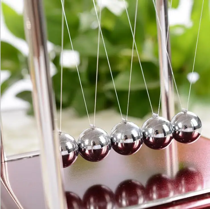 physical pendulum Educational children's toys for children educational Newton's Cradle metal balance ball anti-stress games | Игрушки