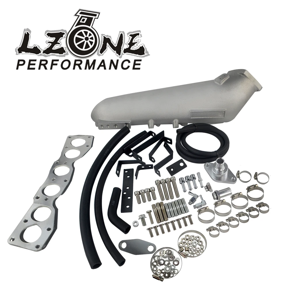 LZONE польский литой алюминиевый впускной коллектор для Toyota 93 98 Выше 2JZ 2JZGTE впускные
