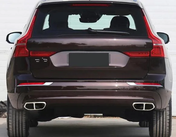 Для Volvo 2018 2019 XC60 автомобильный Стайлинг выхлопная труба для автомобиля глушитель
