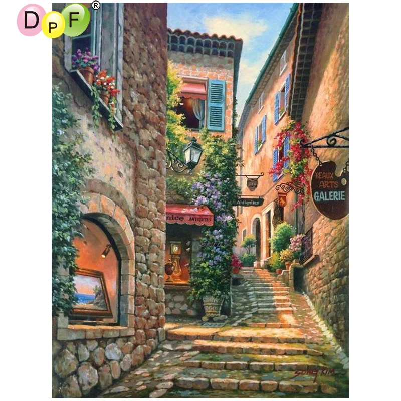 

DPF 5D набор для рукоделия, Алмазная мозаика, полный квадратный домашний декор, алмазная вышивка, вышивка крестиком