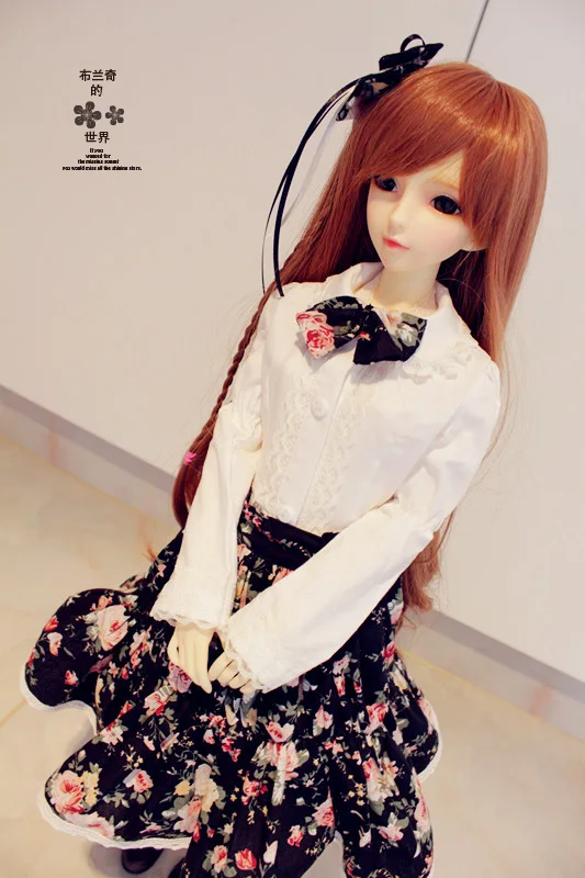 Пасторальное платье Набор для 1/3 1/4 1/6 весы BJD/SD кукла одежда Bjd Кукла Одежда