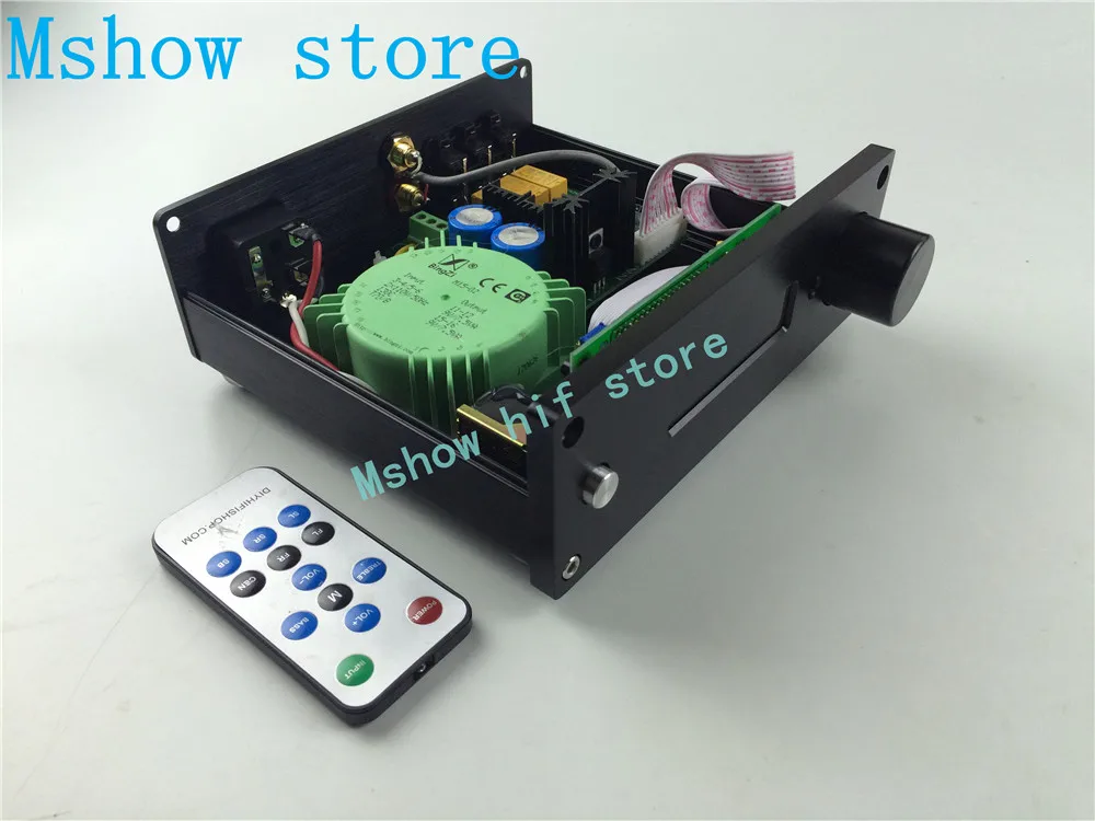 Mpshow Hi Fi аудио новая версия PGA2310 DIP8 чип Preamp Stero пульт дистанционного управления